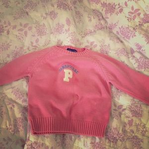 Jang Pierre Pink Baby Sweater